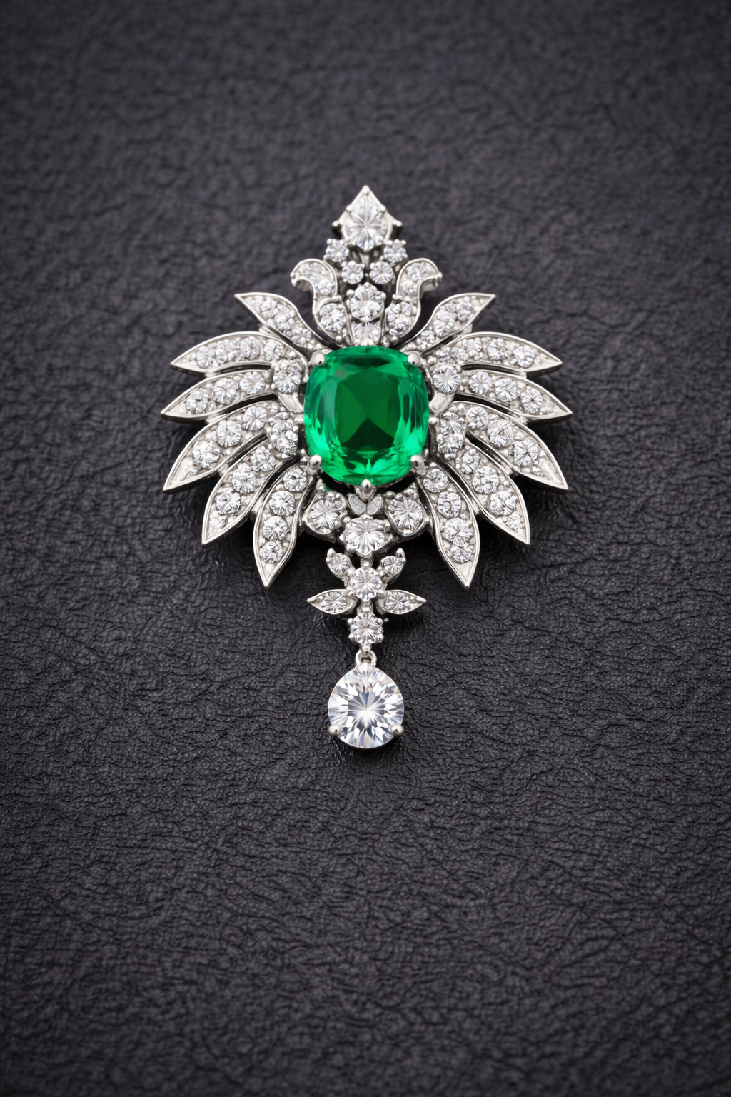 Pure Silver Insignia Brooch