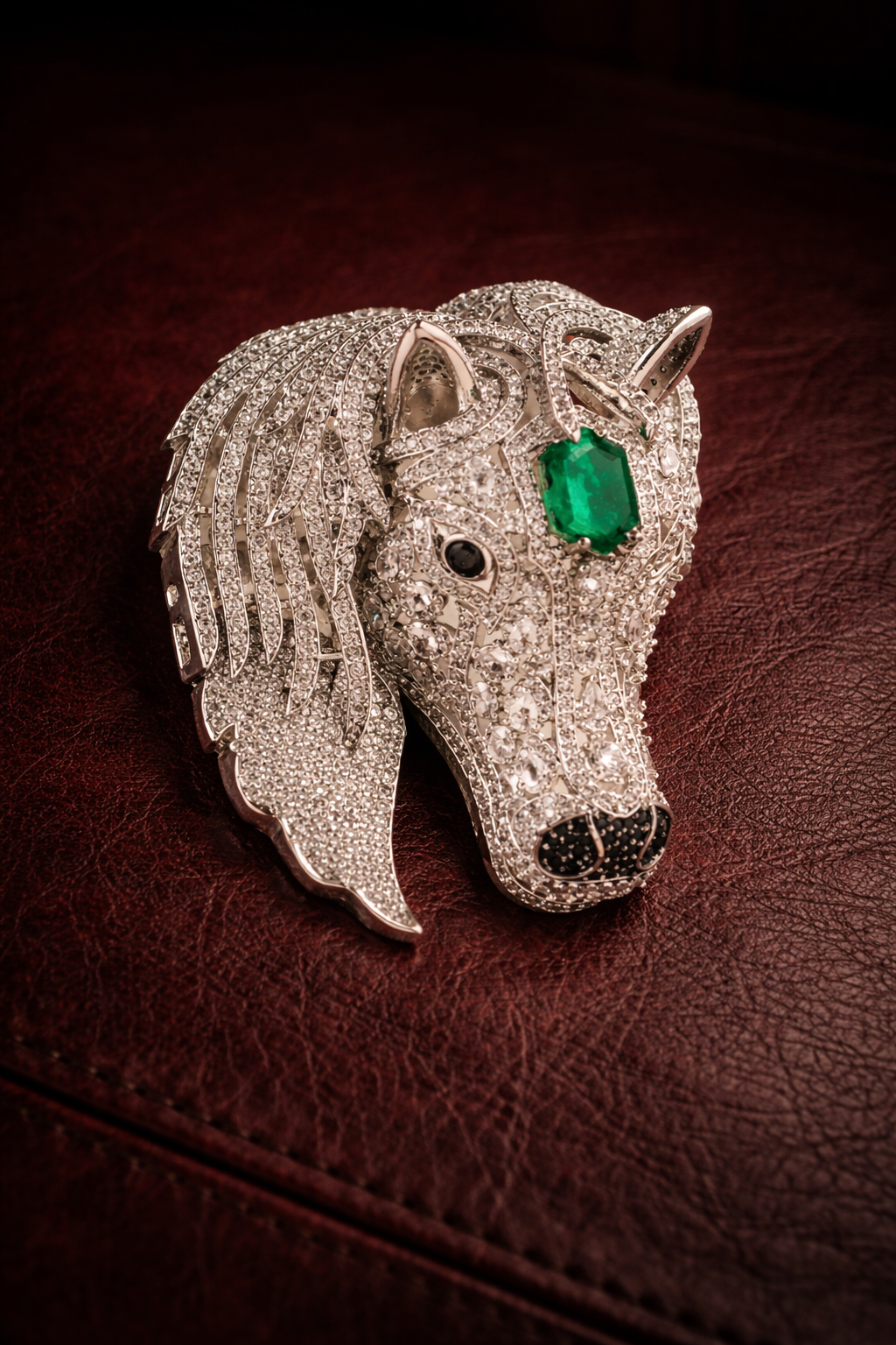 Regal Stallion Brooch