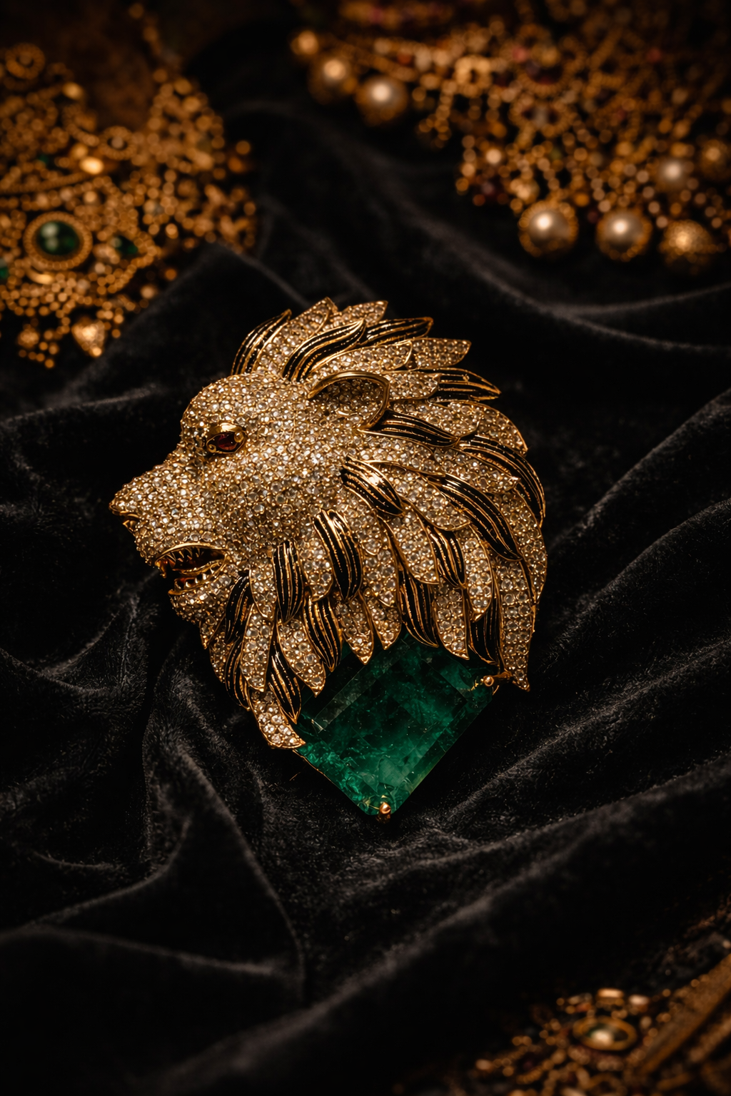 Golden Imperial Brooch