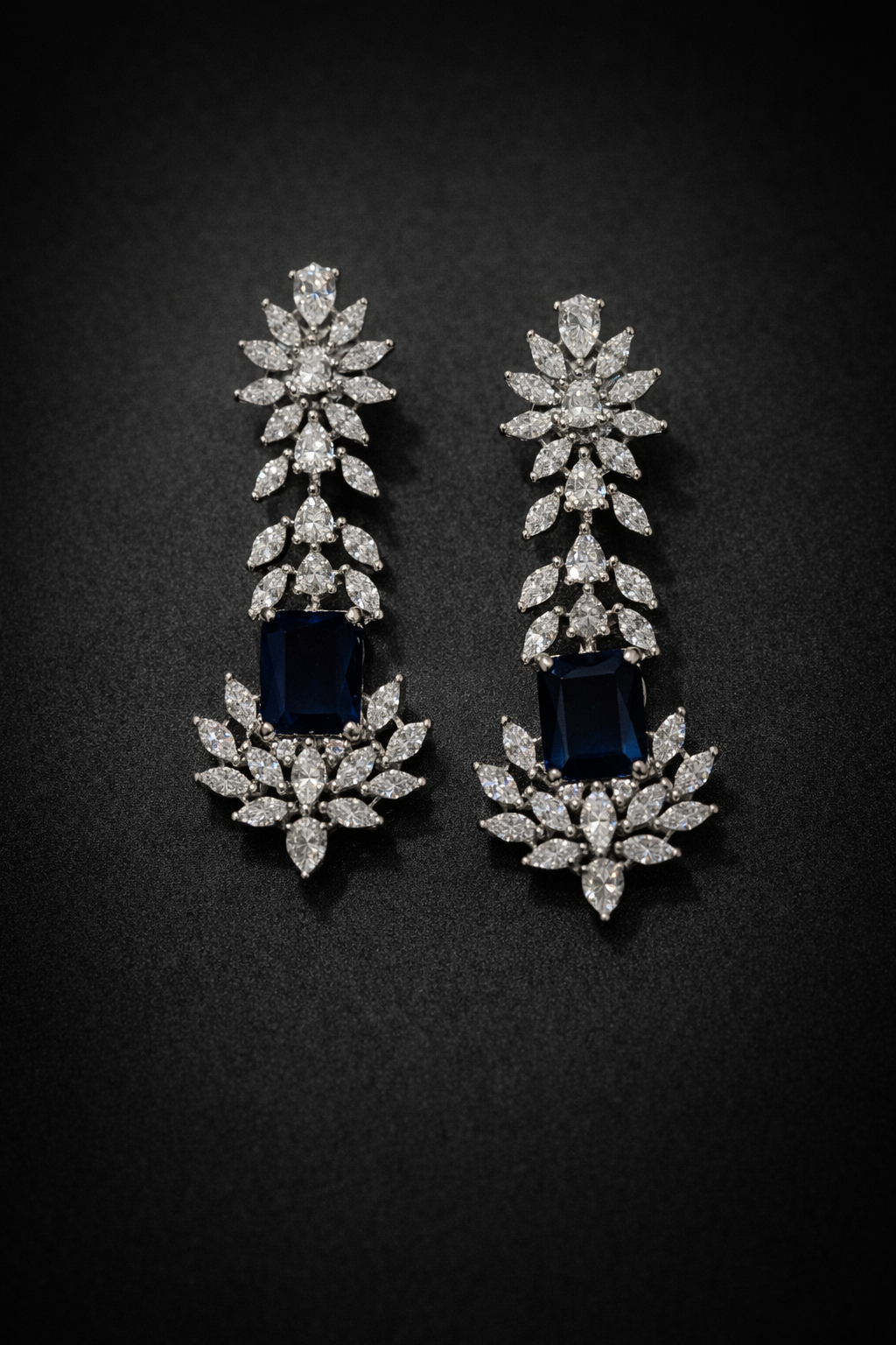 Midnight Marquise Earrings