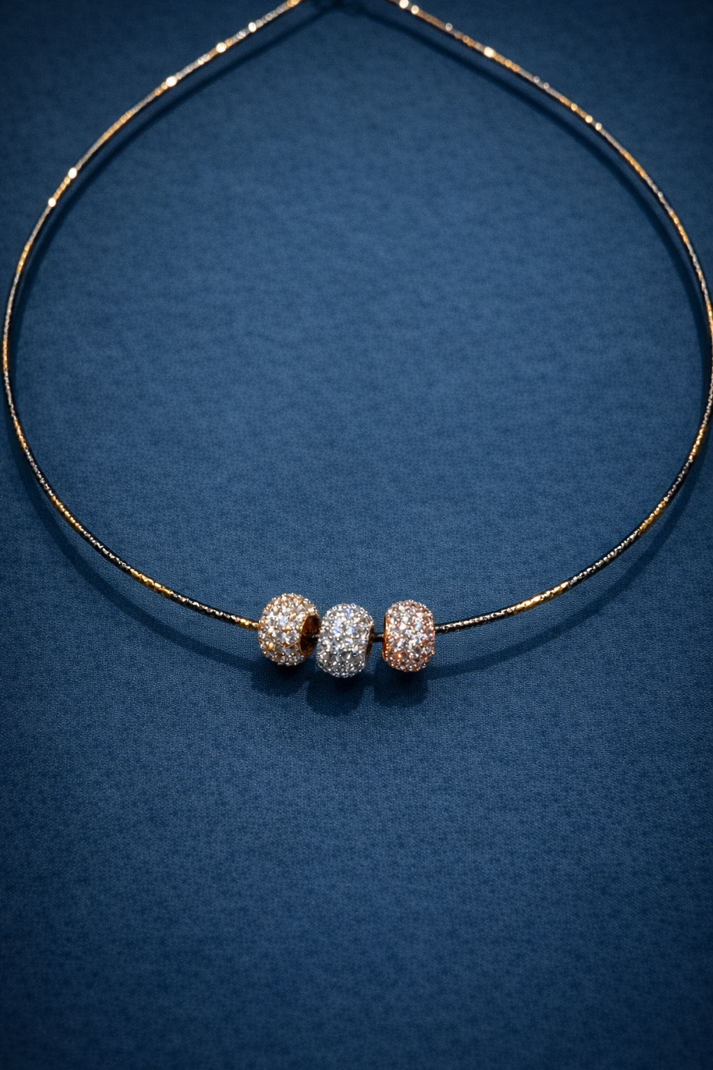 Aurelia Three-Stone Necklace