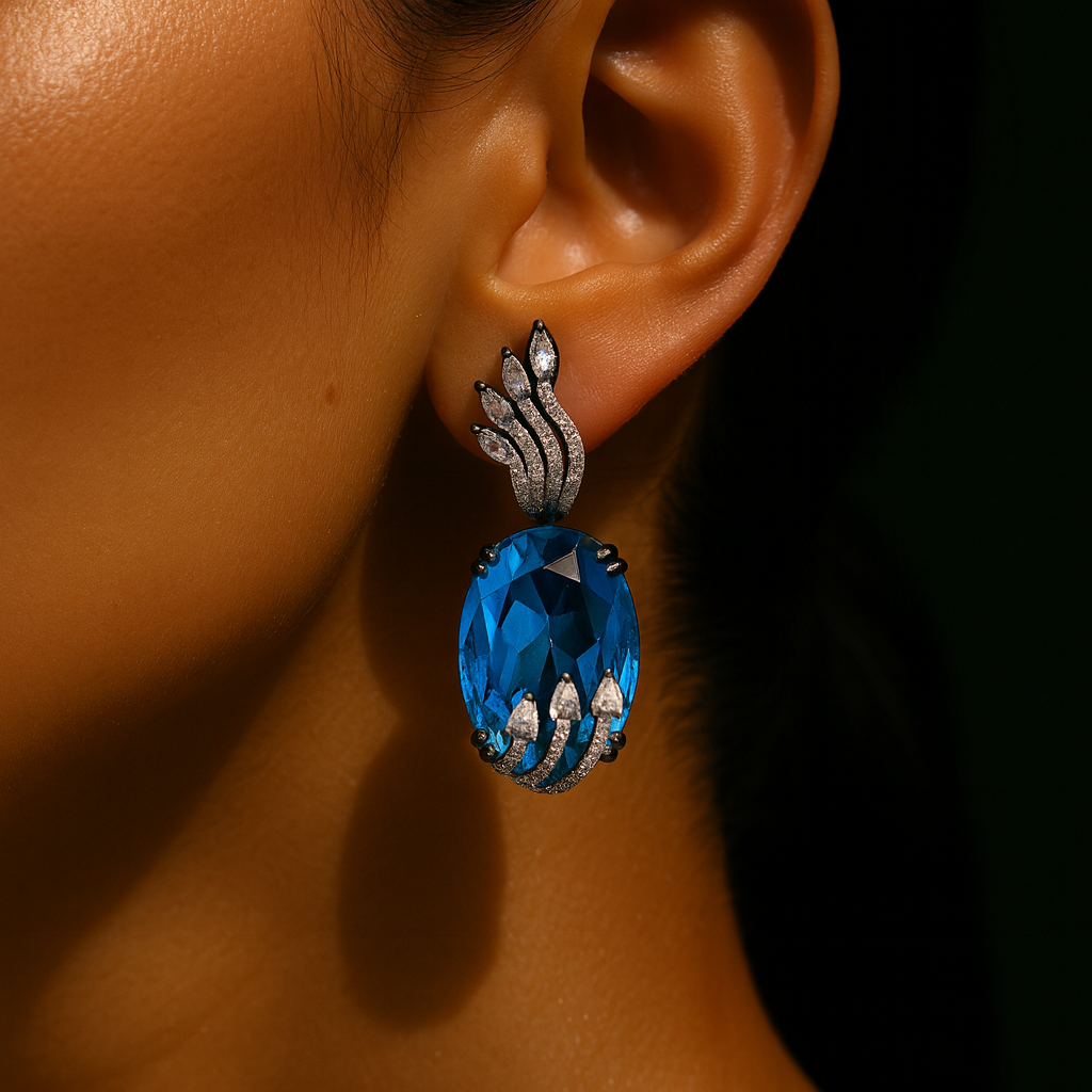 Azure Gaze Earrings
