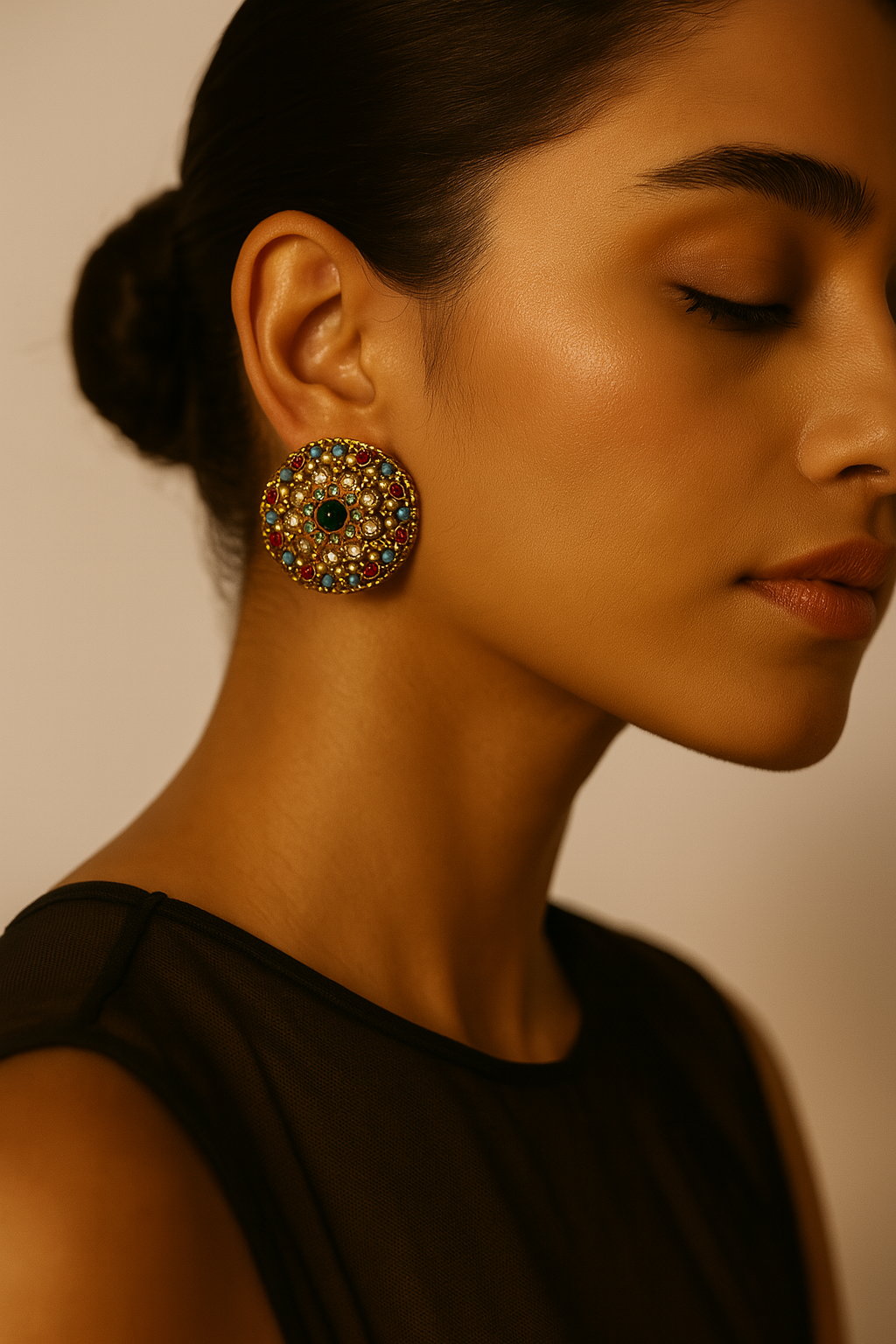 Meenakari Medley Studs