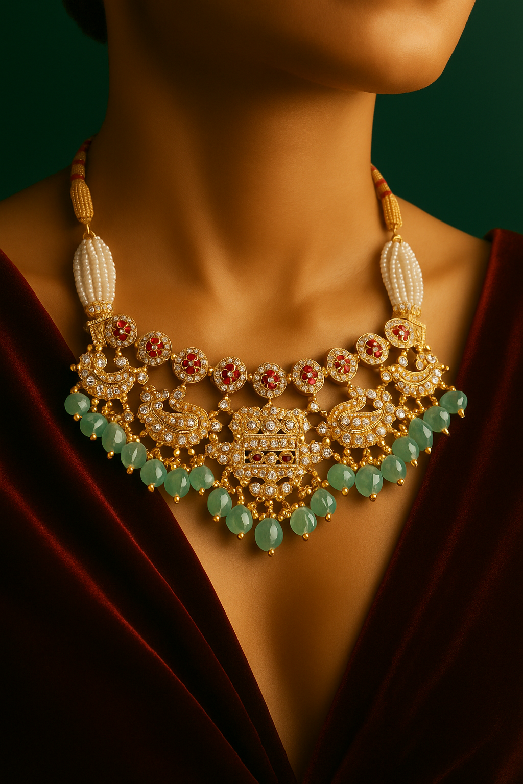 Silver Regal Radiance Choker