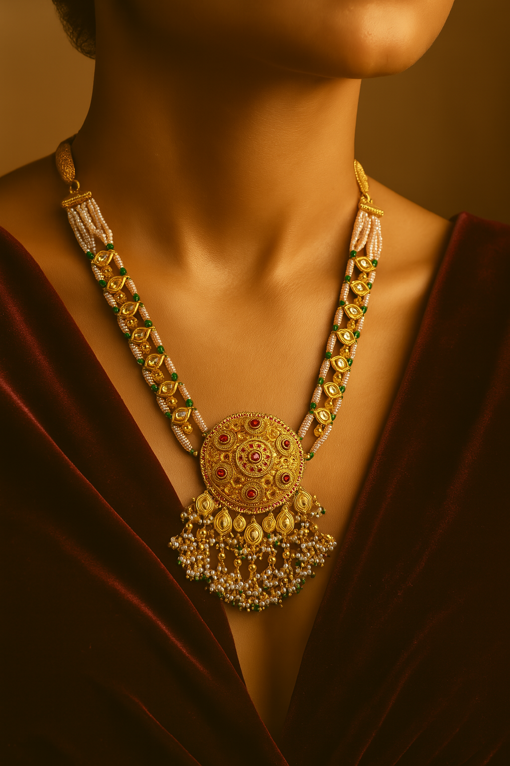 Silver Regal Necklace