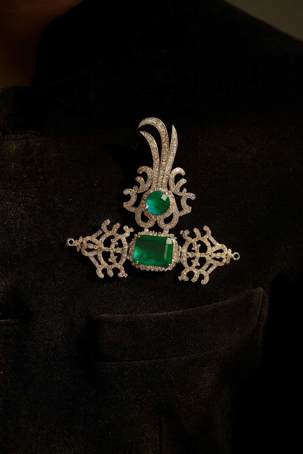 92.5 Silver Verdant Brooch