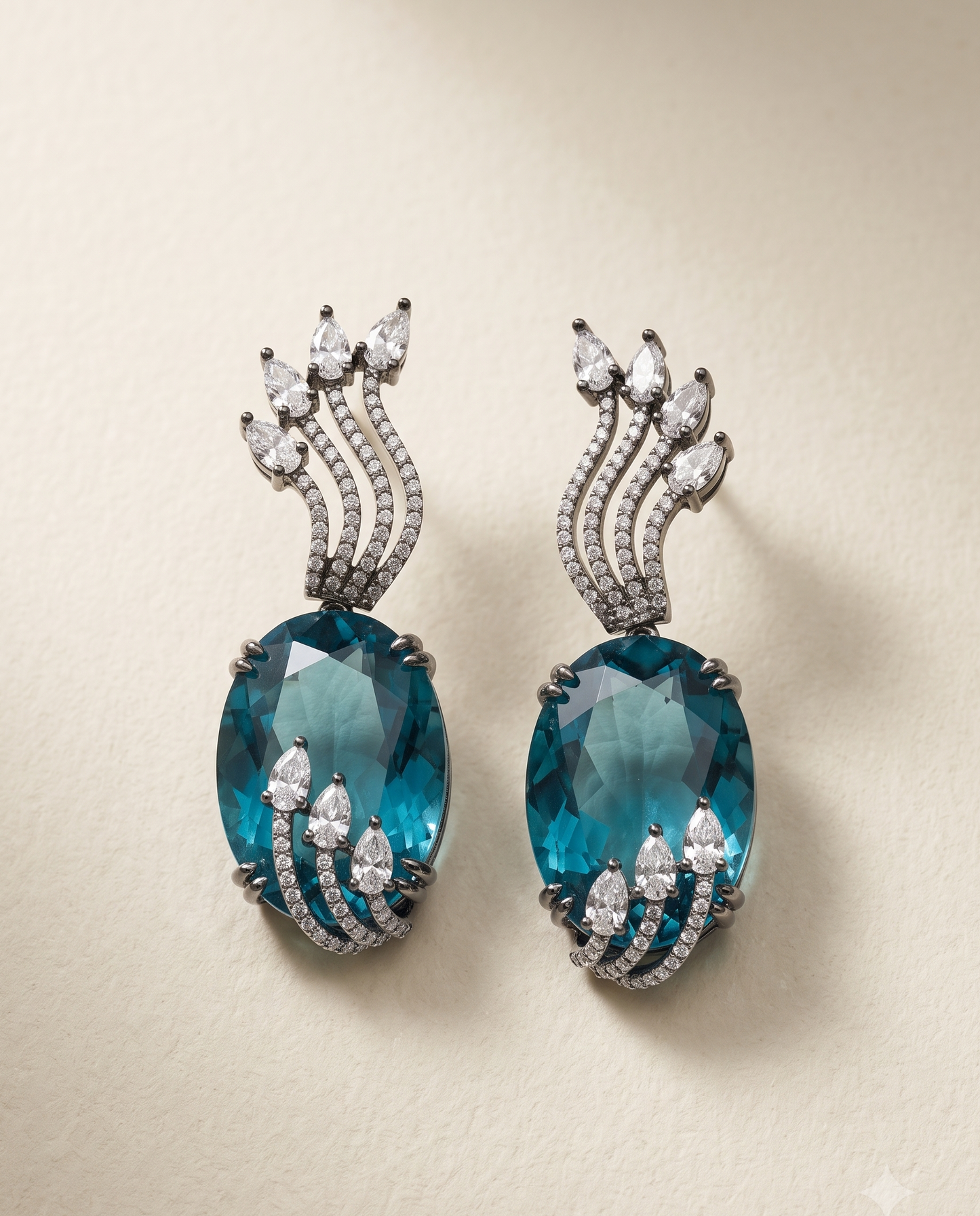 Azure Insignia Earrings