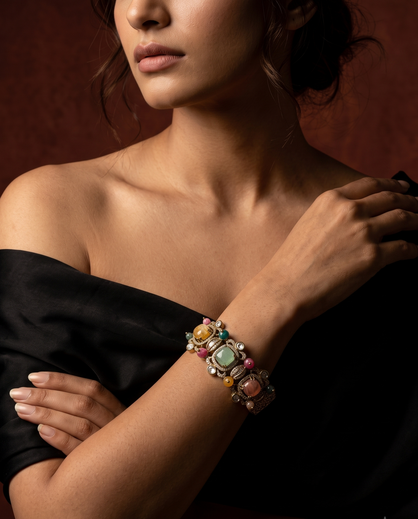 Gulnaar Cuff Bracelet