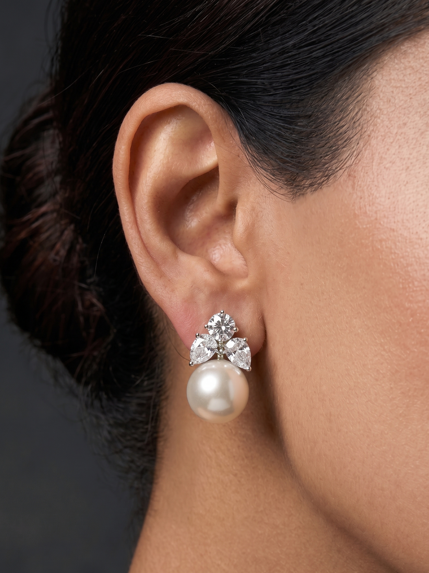 Pearl Drop Studs