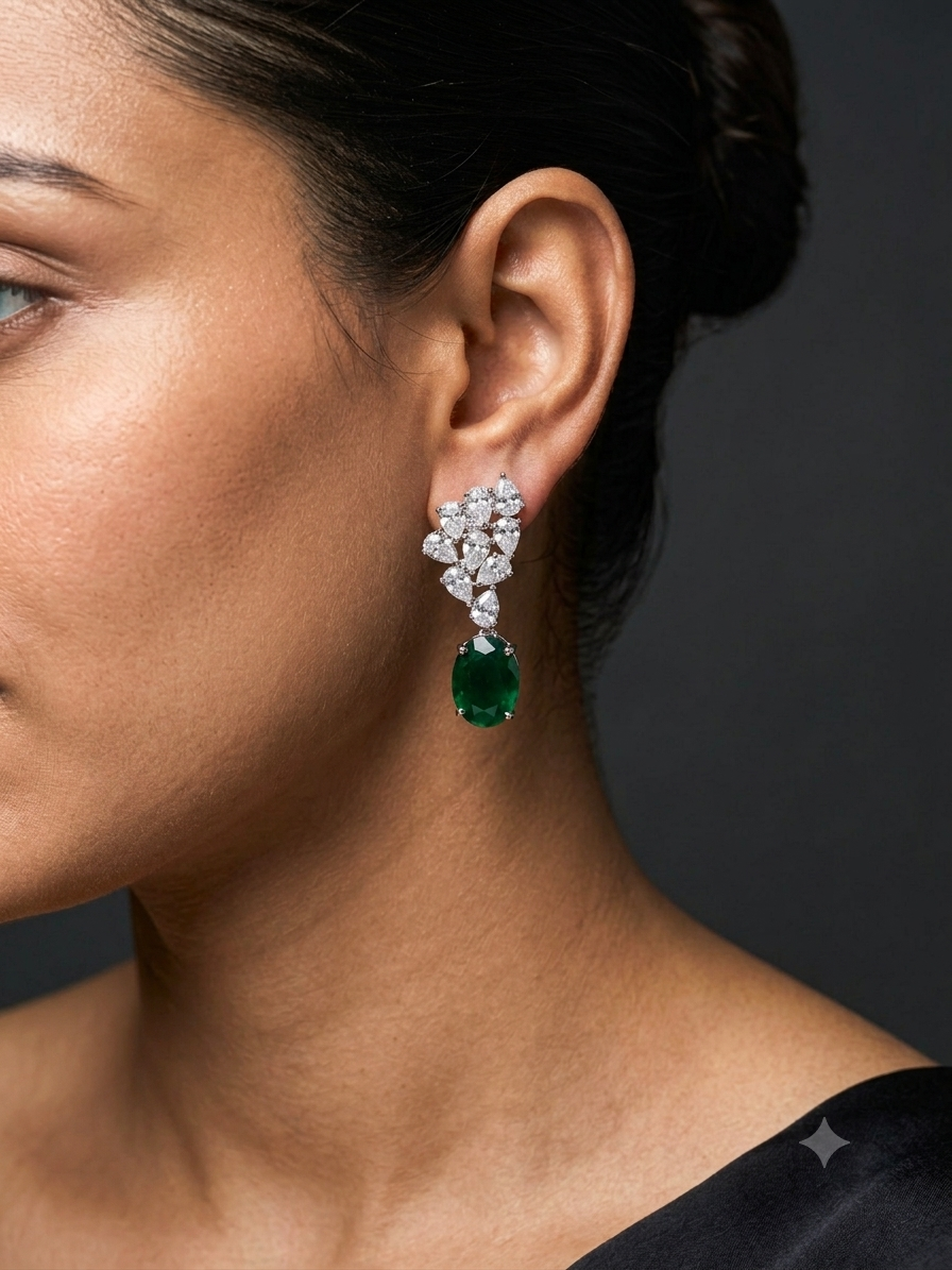Emerald Plume Drops