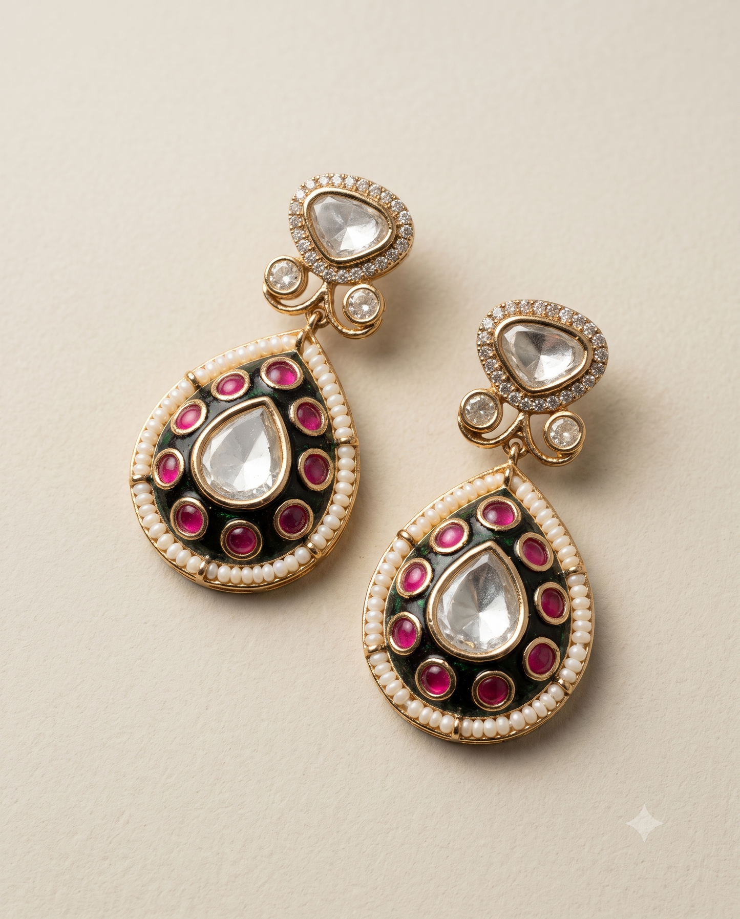 Meenakari Mahal Necklace Set