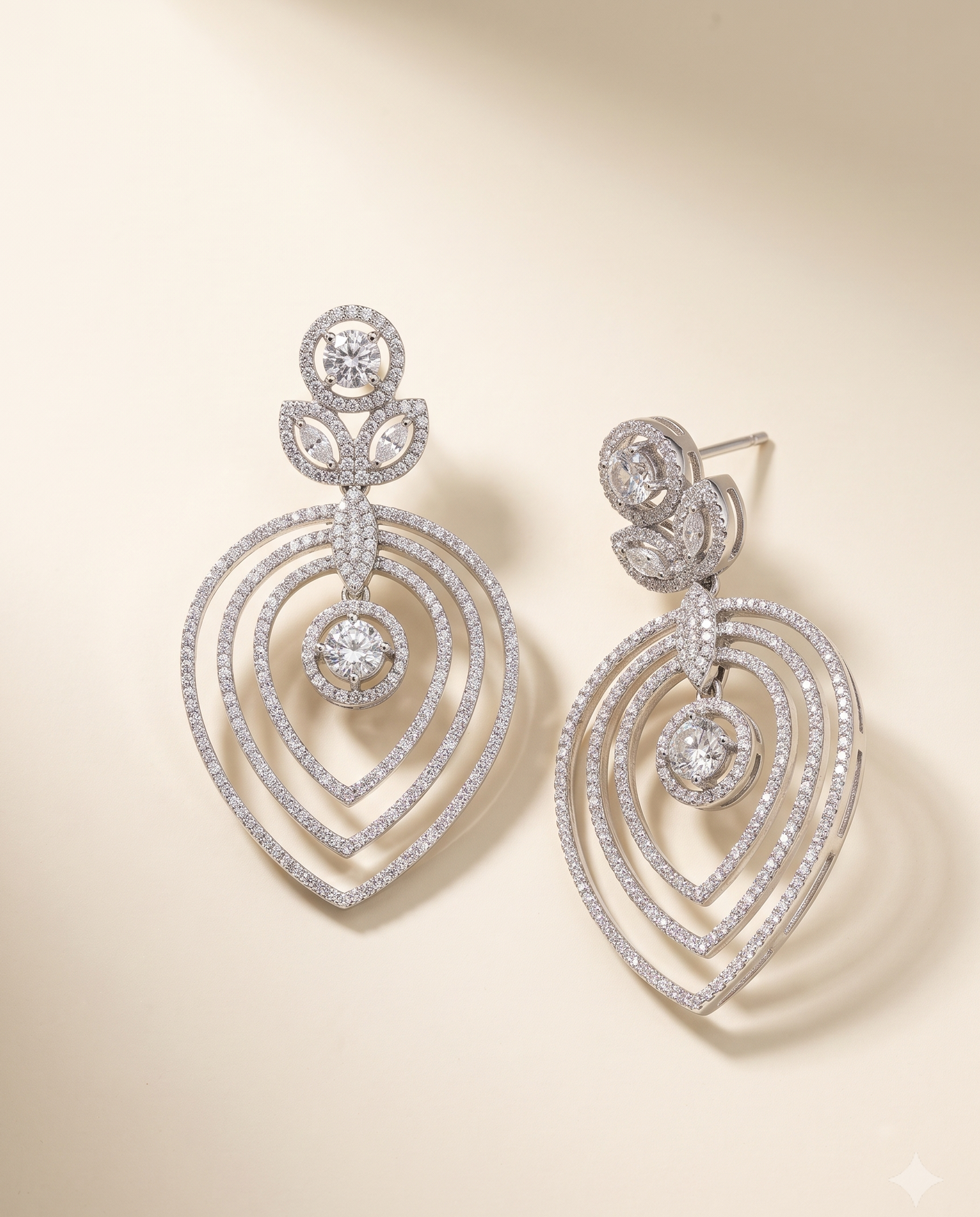 Chic Dangling Hoops