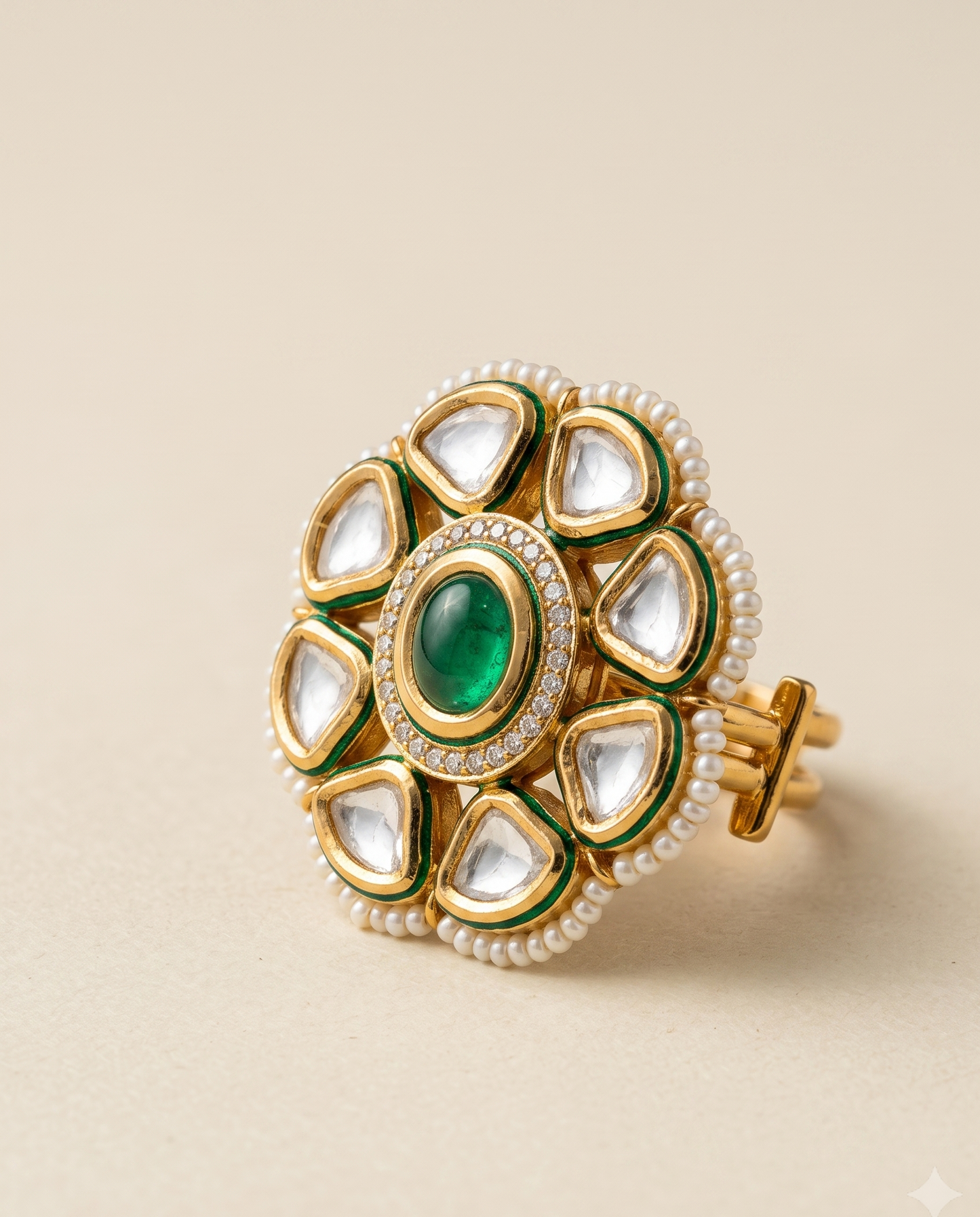 Jadau Kundan Ring