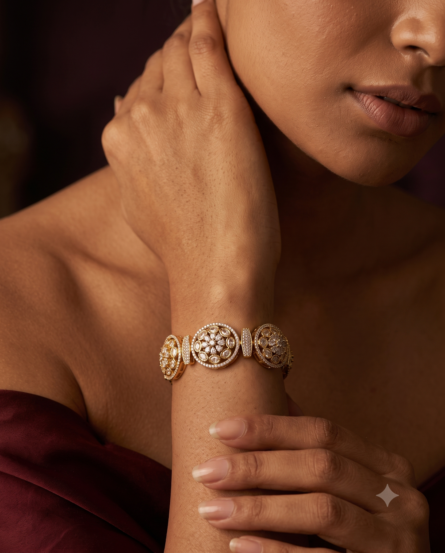 Golden Gajra Bracelet