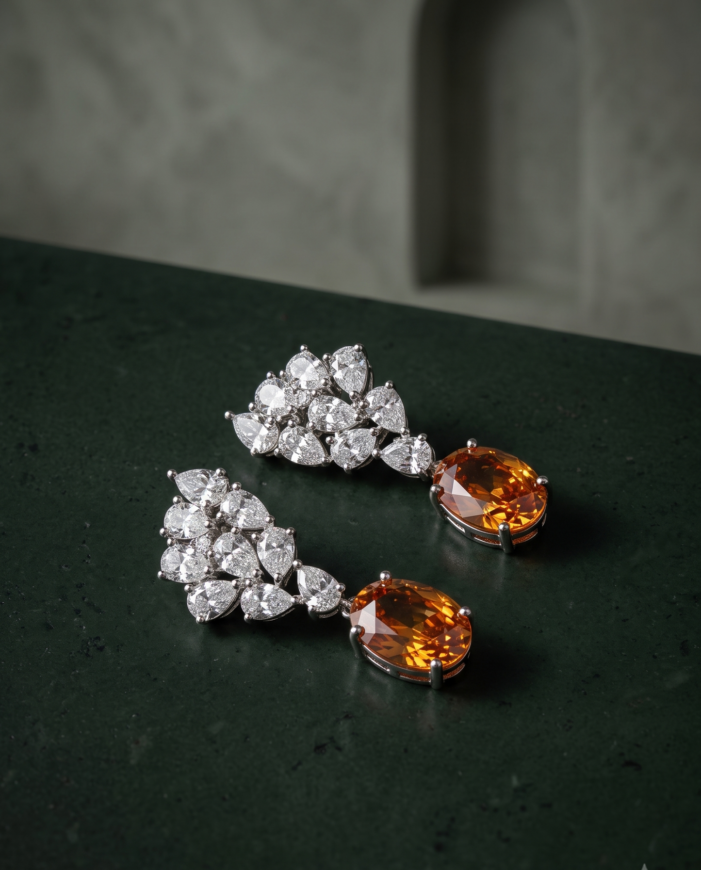 Champagne Bloom Studs