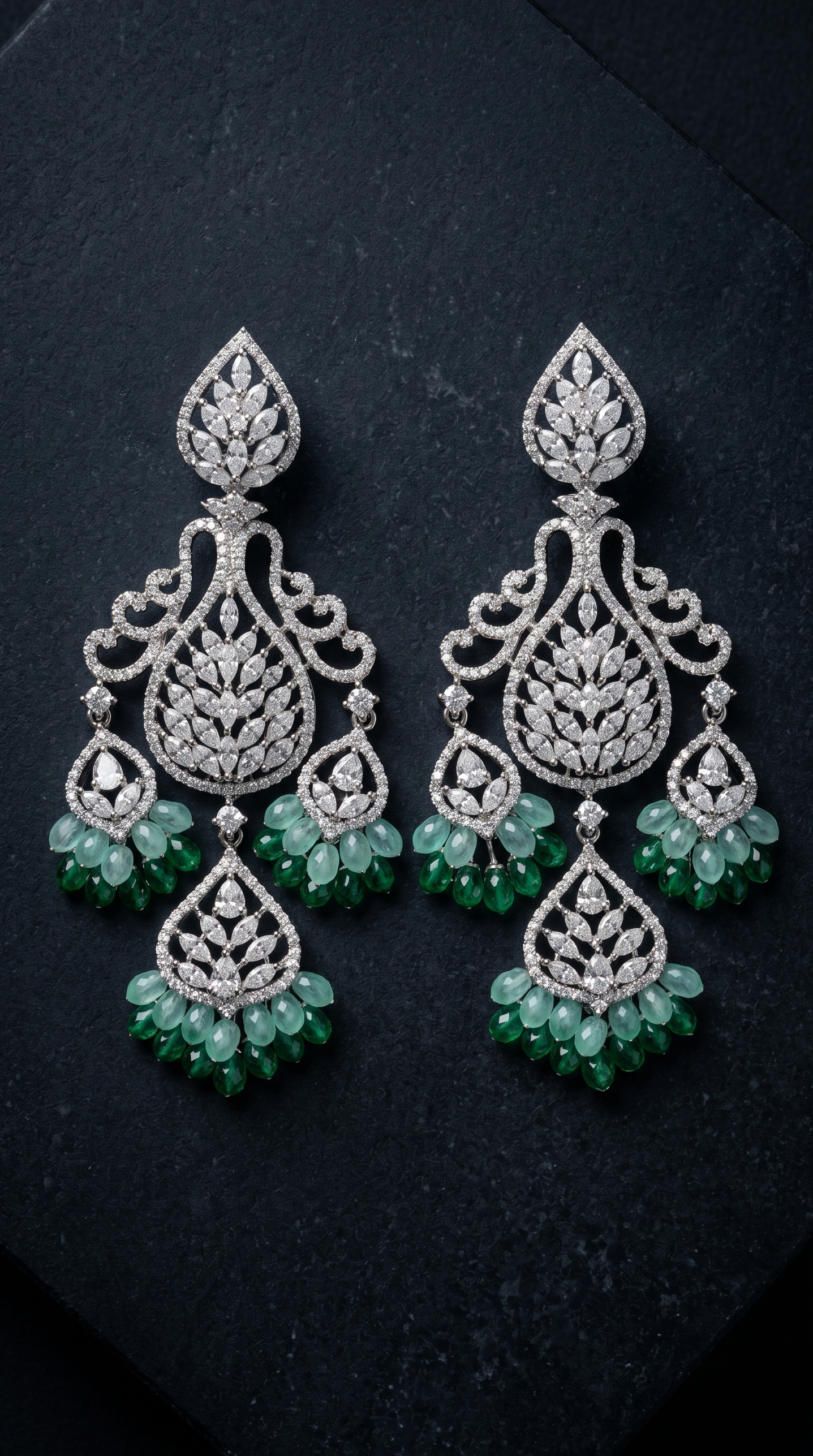 Emerald Fring Earrings