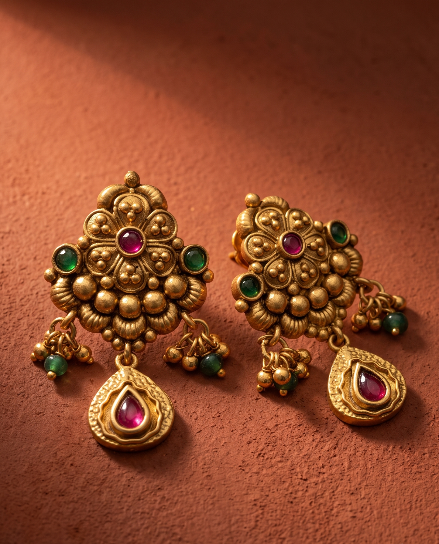 Golden Rivaaz Necklace Set