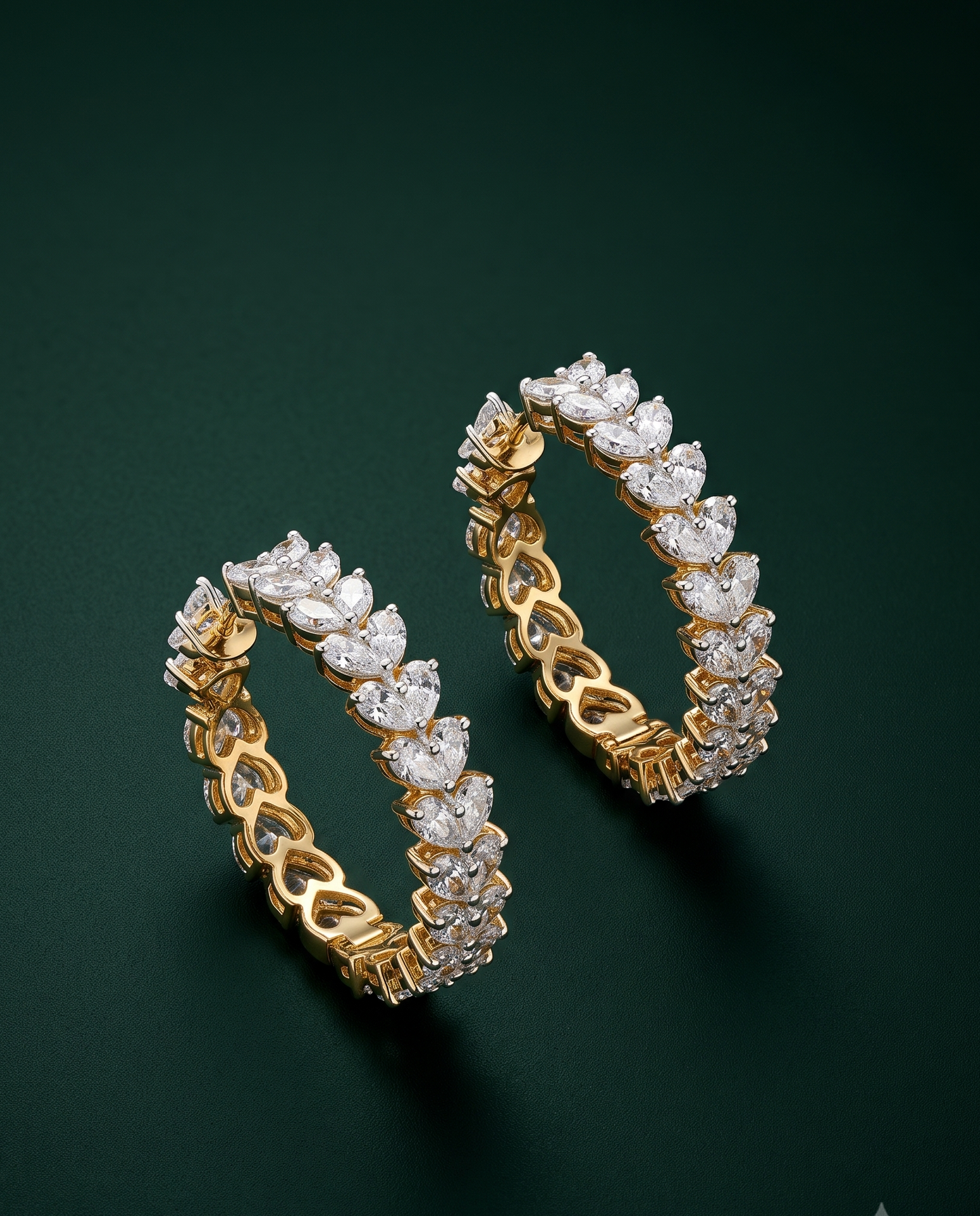 Pure Silver Constellation Hoops