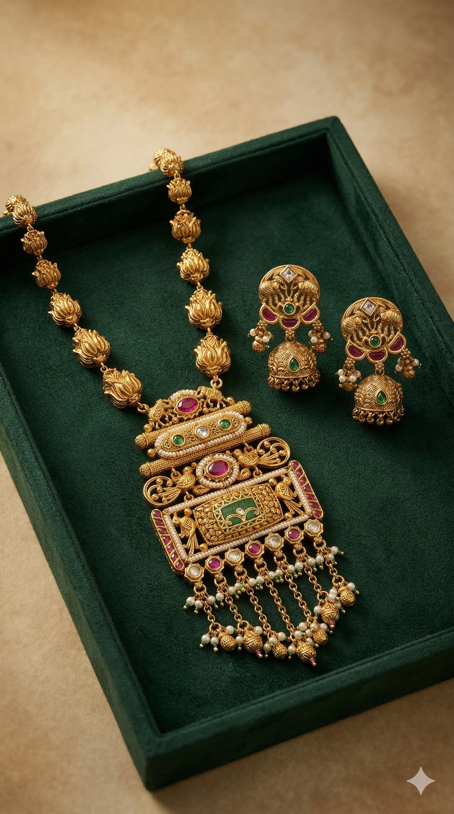 Empress Temple Necklace Set