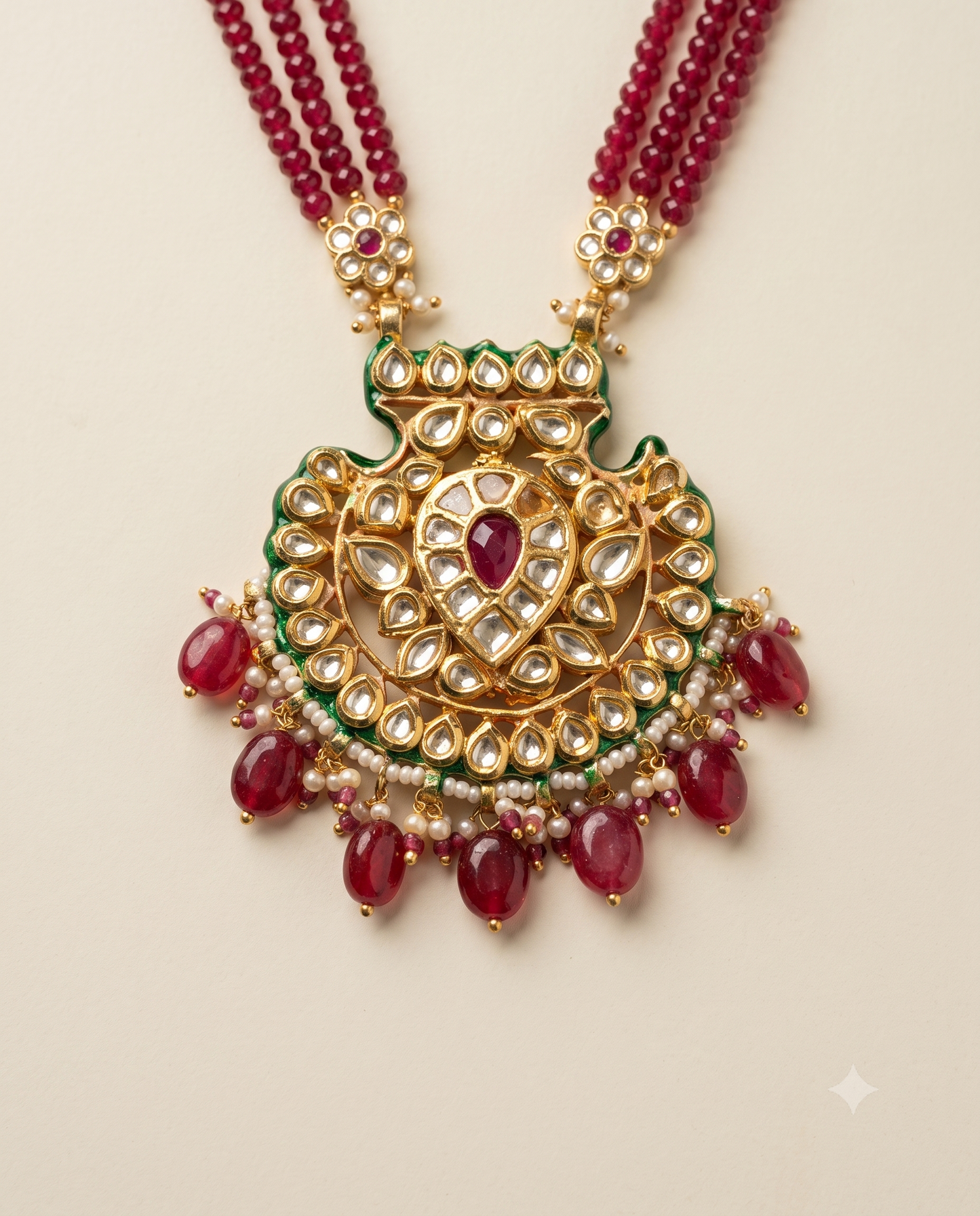 Ruby Kundan Mala