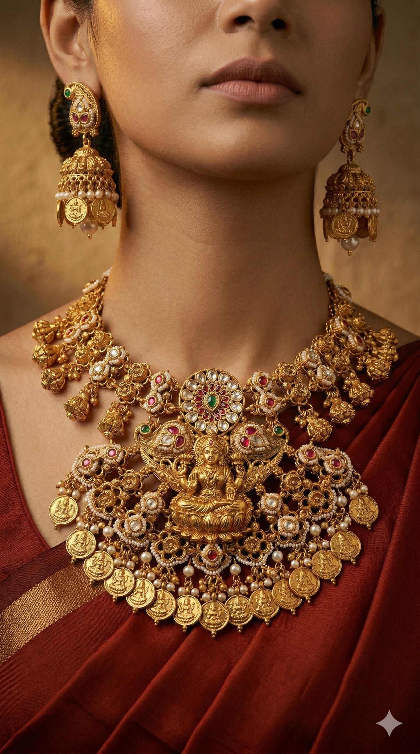 Golden Luxe Necklace Set
