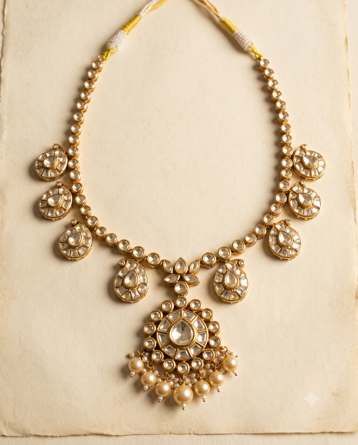 Padma Polki Necklace Set