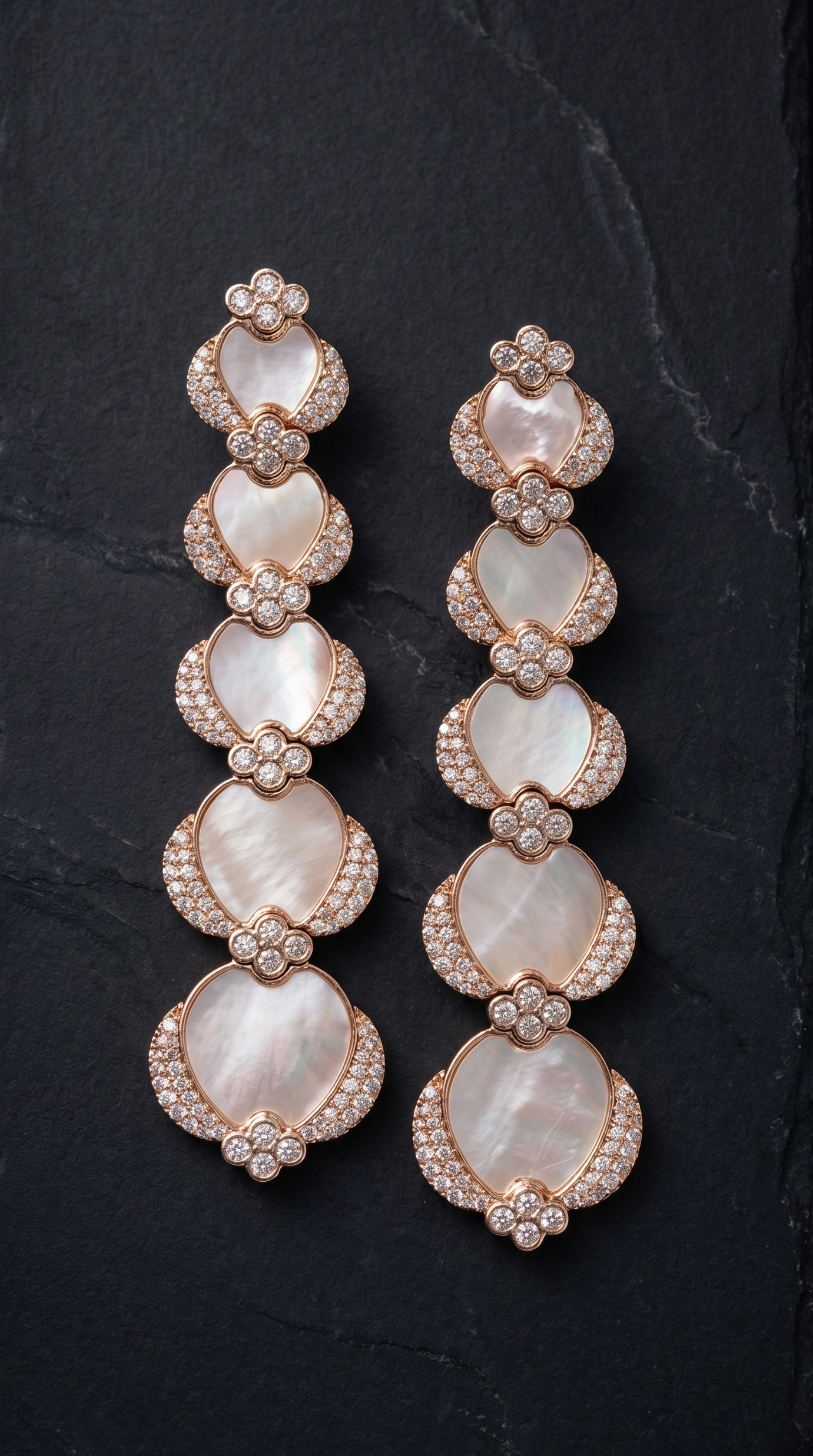 Pearl Cascade Danglers