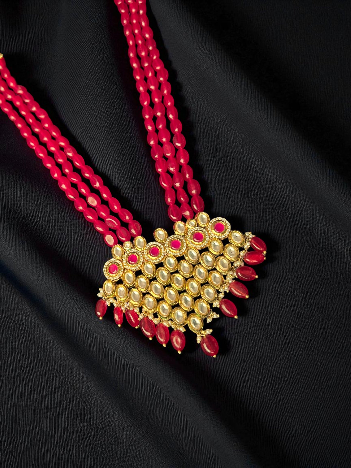 Ruby Polki Necklace