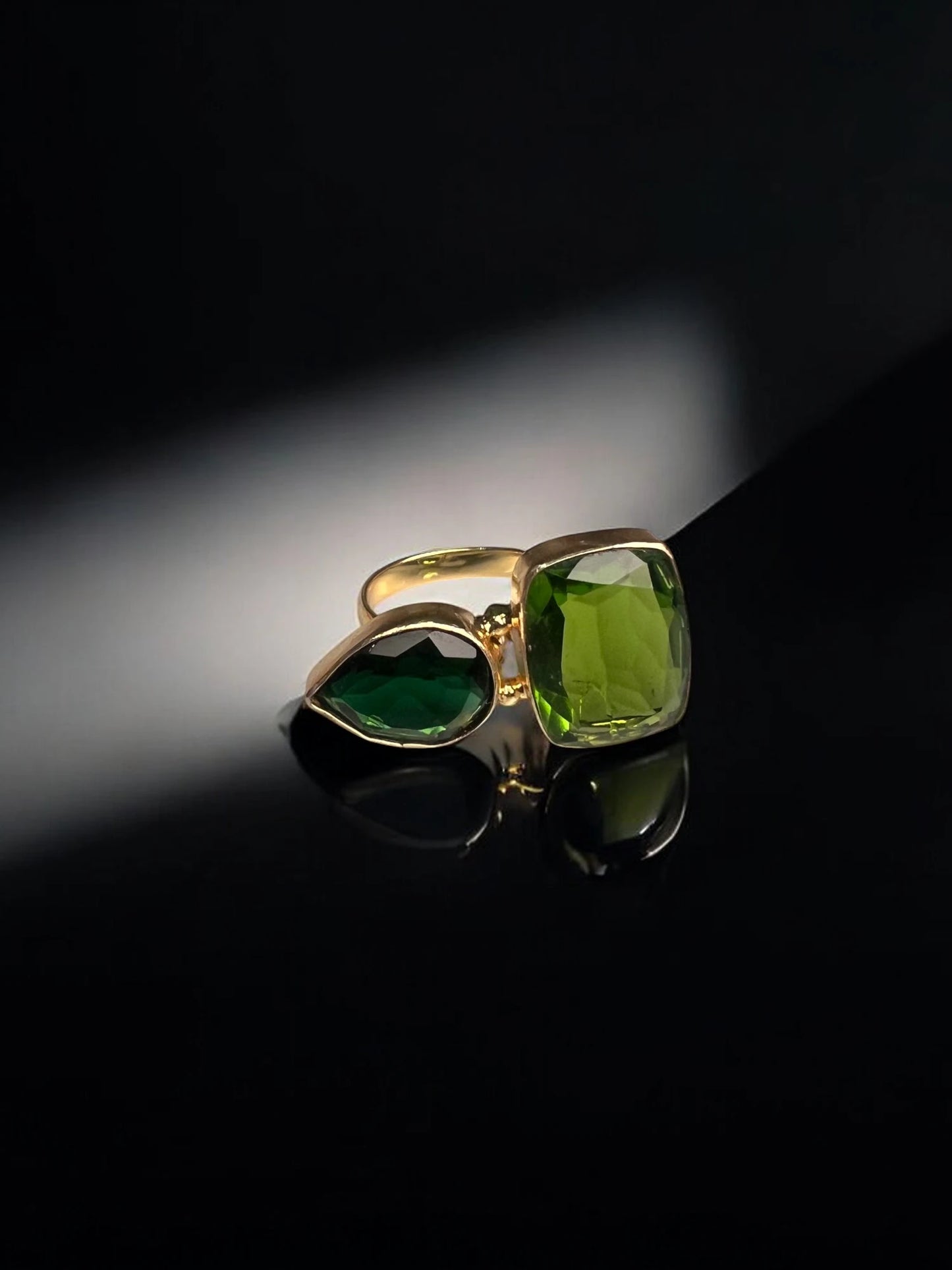 Graceful Duo Ring