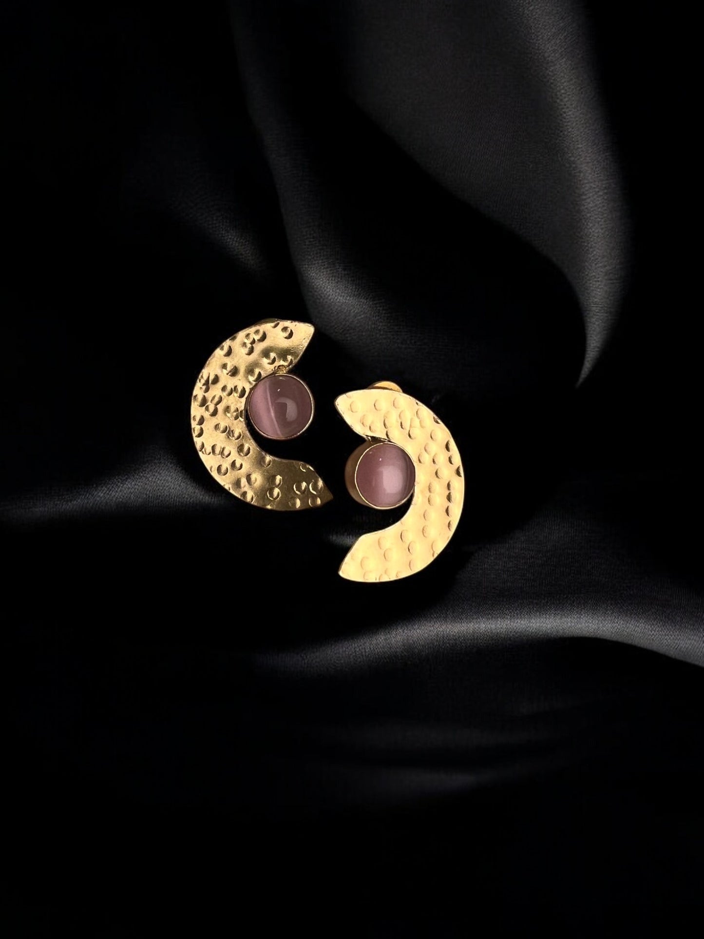 Golden Eclipse Earrings
