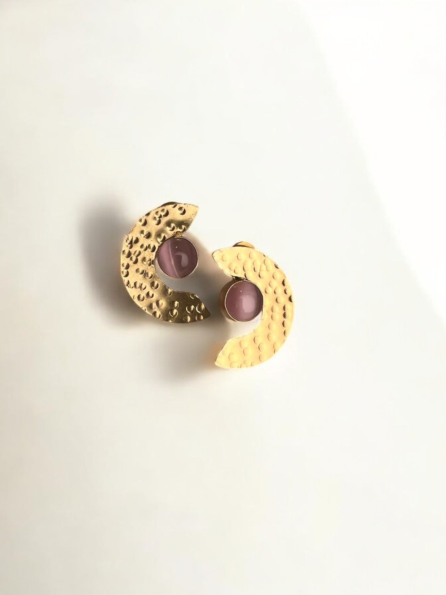Golden Eclipse Earrings