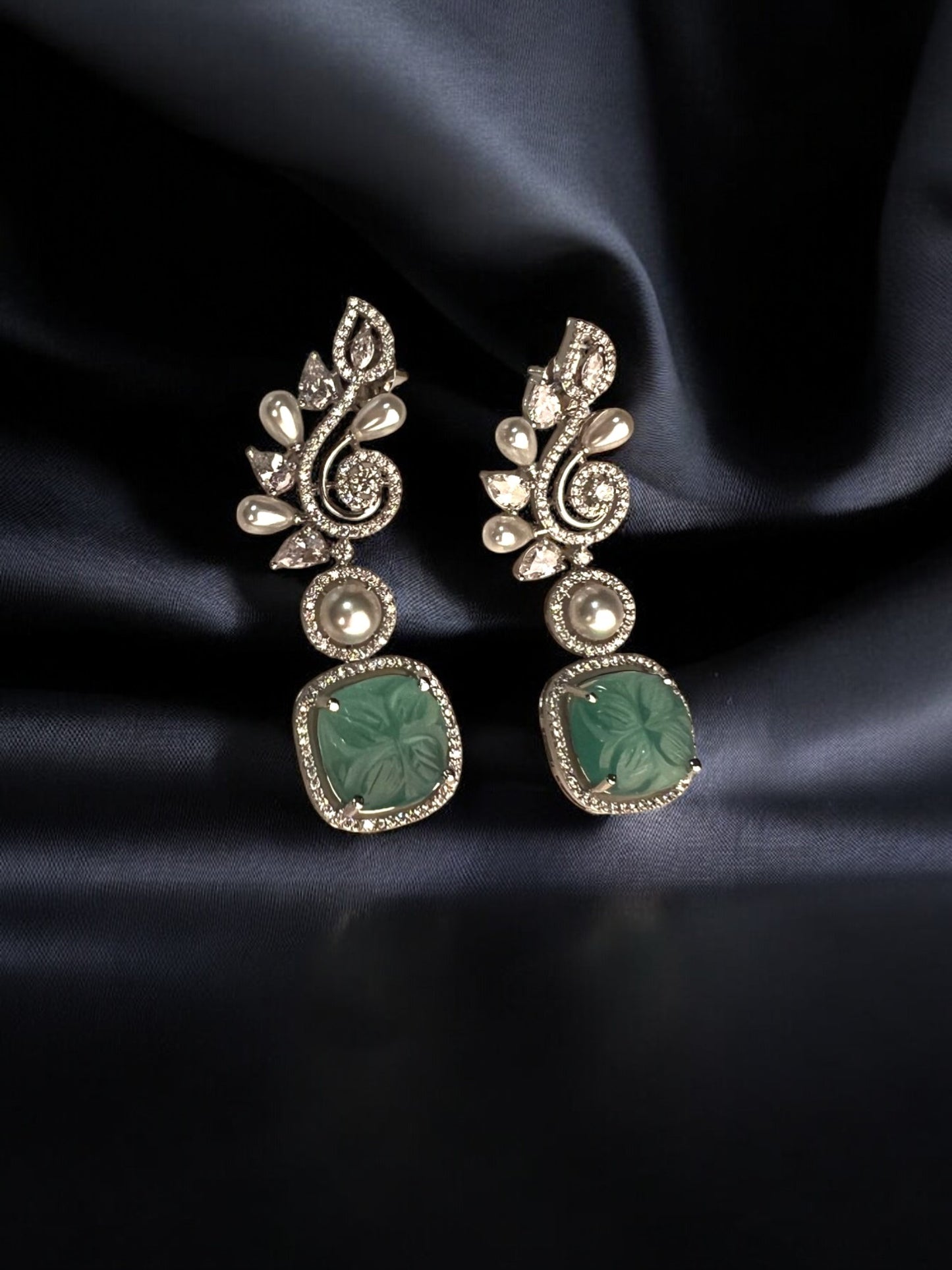 Bloom Pearl Drop Earrings