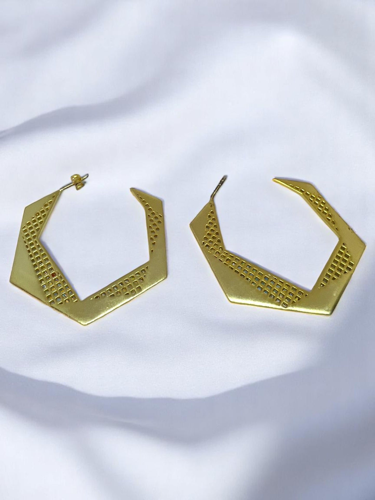 Statement Golden Earrings