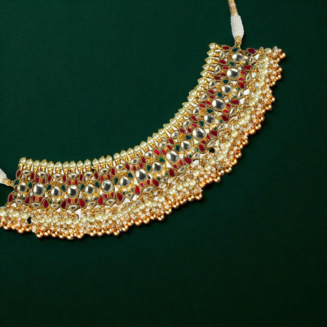 Golden Choker Set