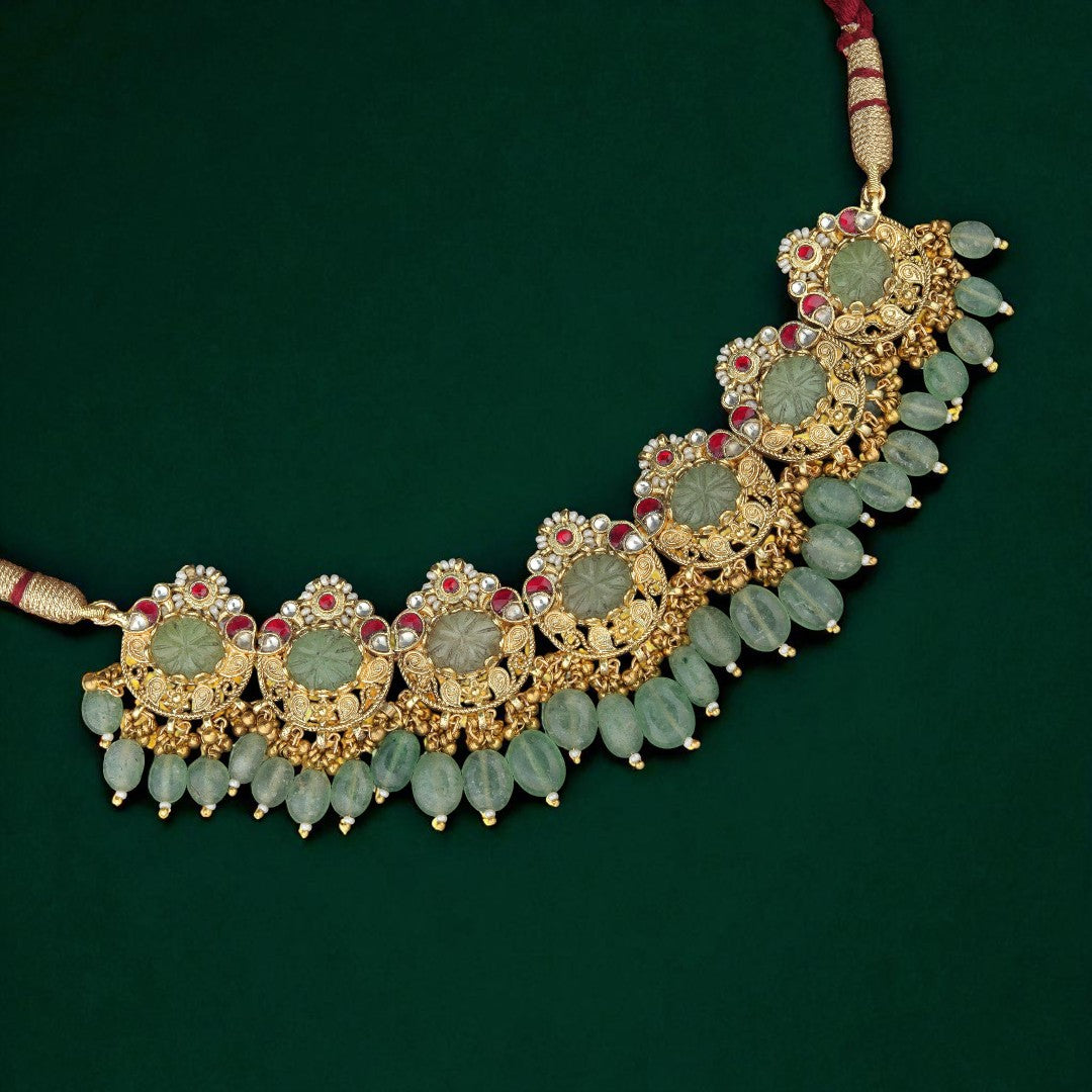 Jadau Necklace Set
