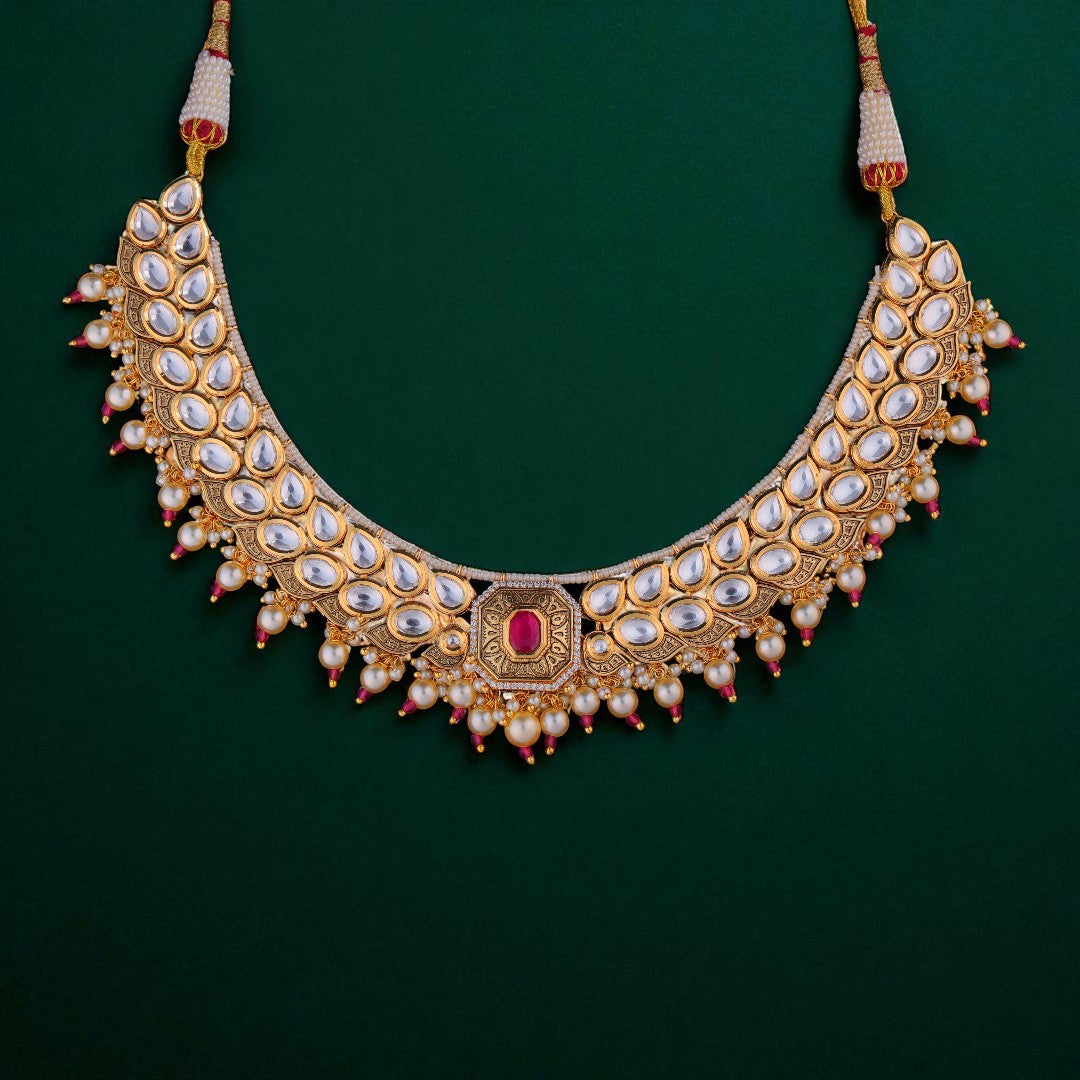 Ruby Radiant Necklace Set