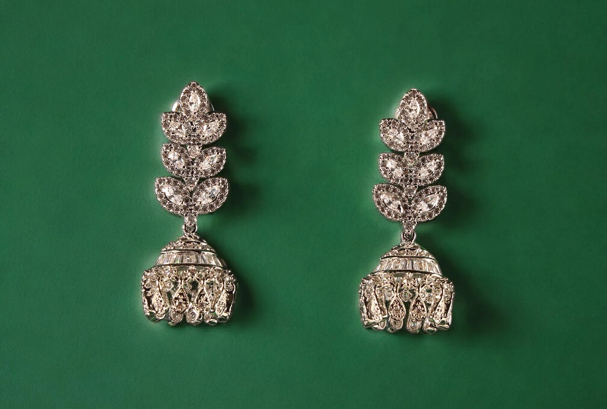 Silver Jhumkas Vogue