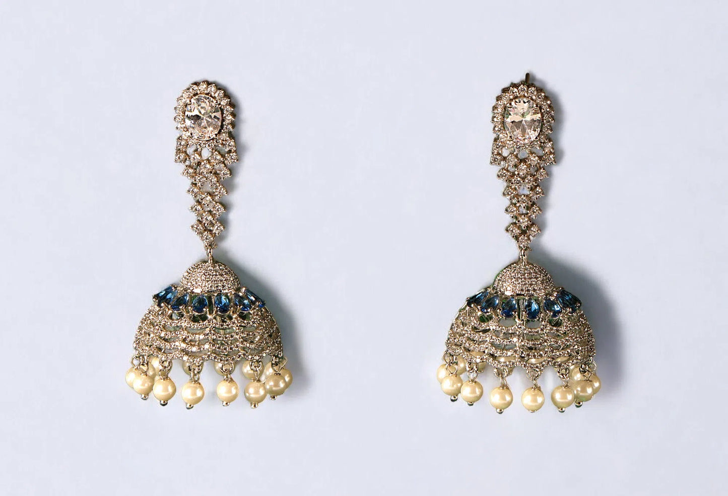 Elegant Silver Jhumkas Vogue