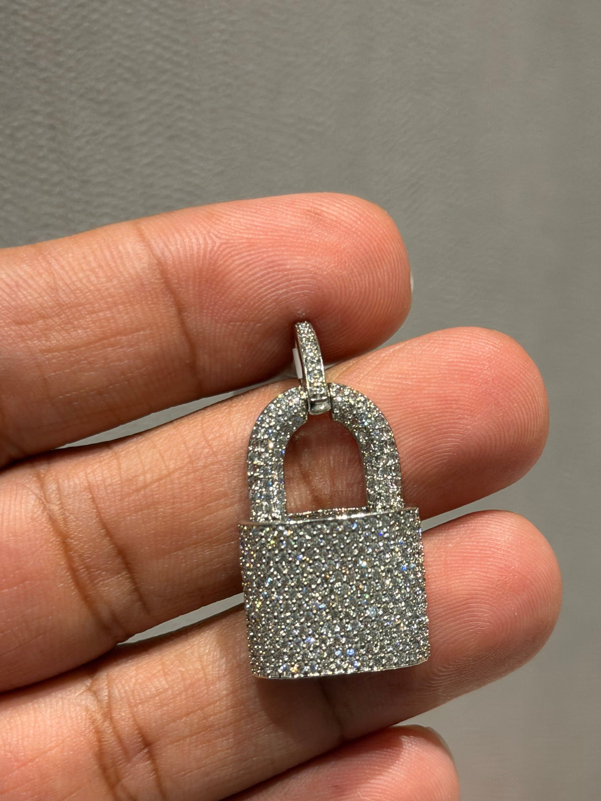 Elegant Lock Pendant