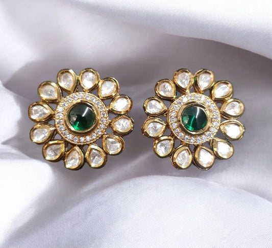 Kundan Crafted Studs Vogue