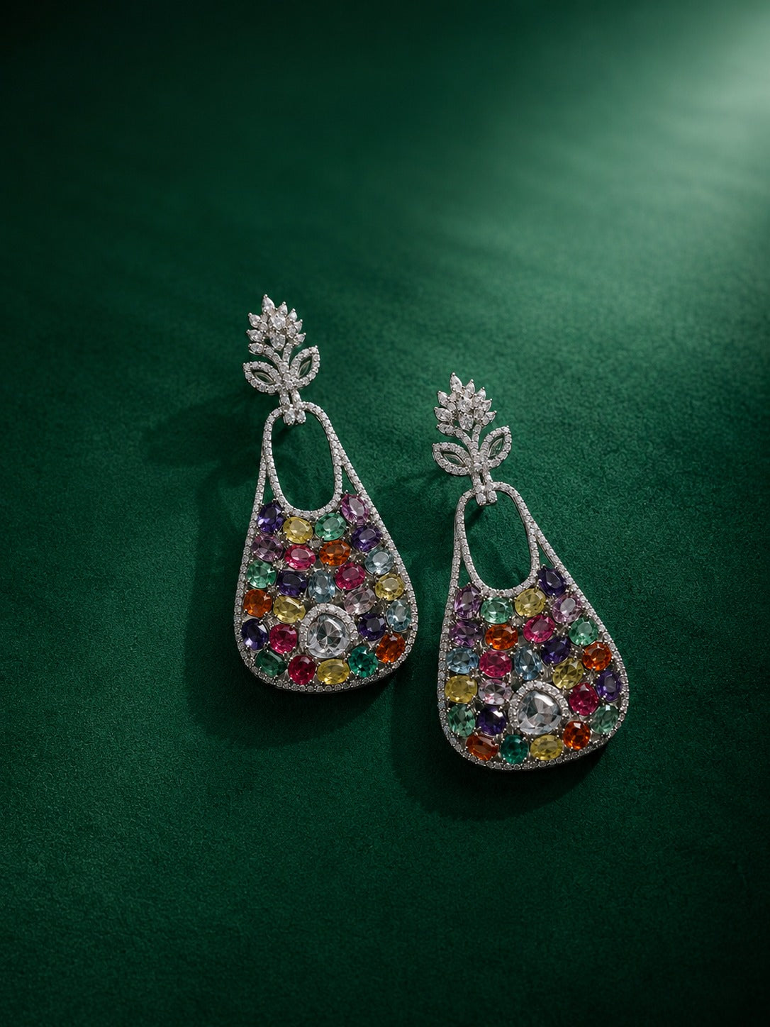 Vibrant Quartz Earrings
