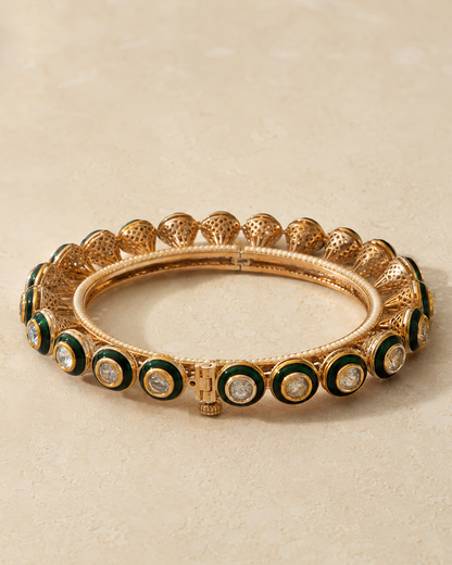 Kundan Mahal Kada Bracelet