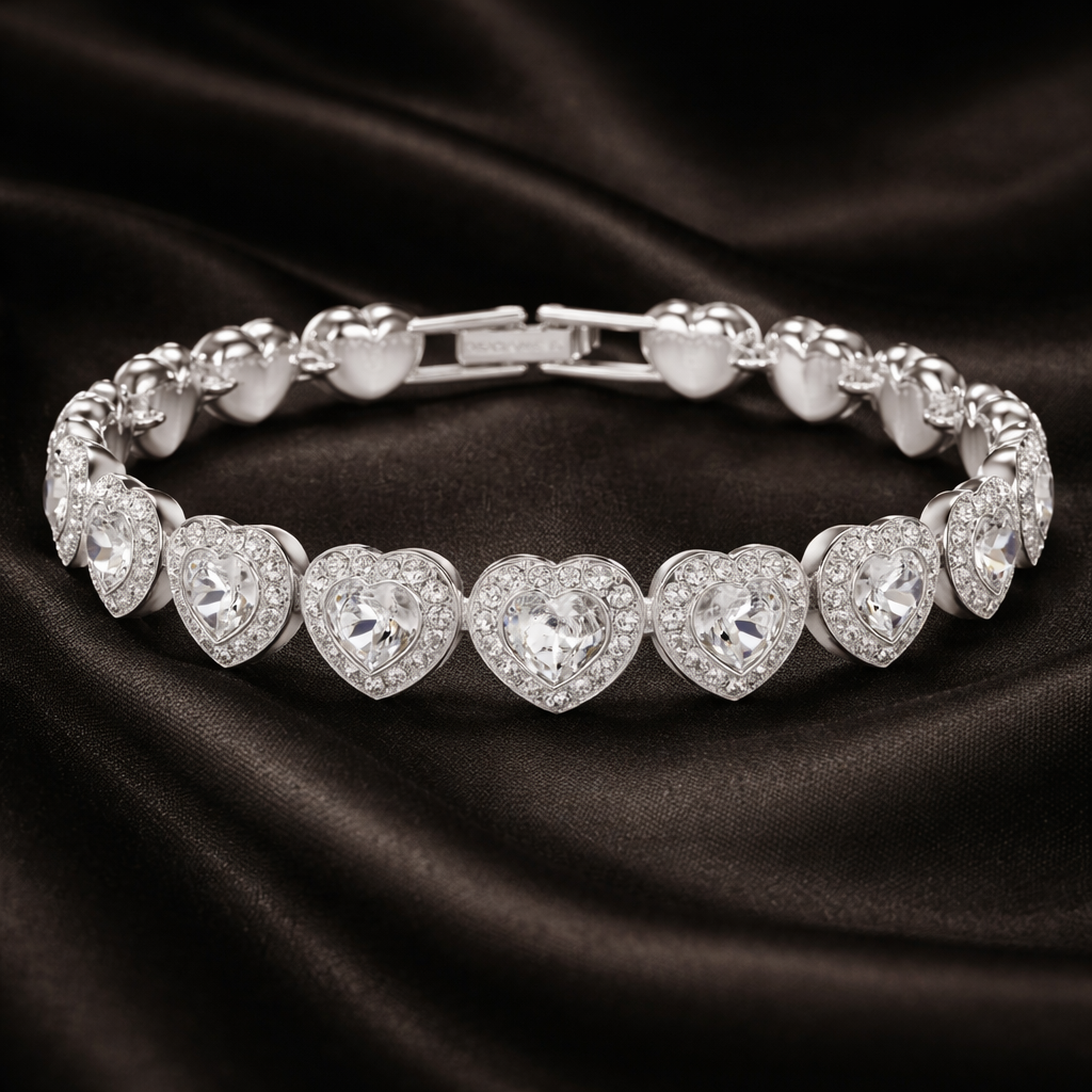 Pure Silver Forever Love Bracelet