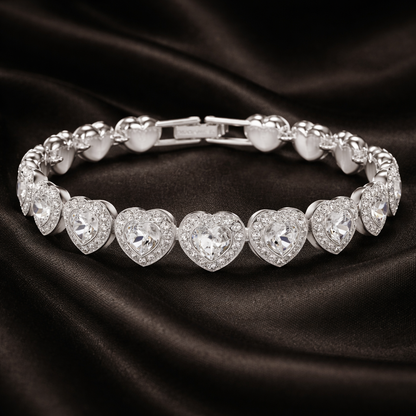 Pure Silver Forever Love Bracelet