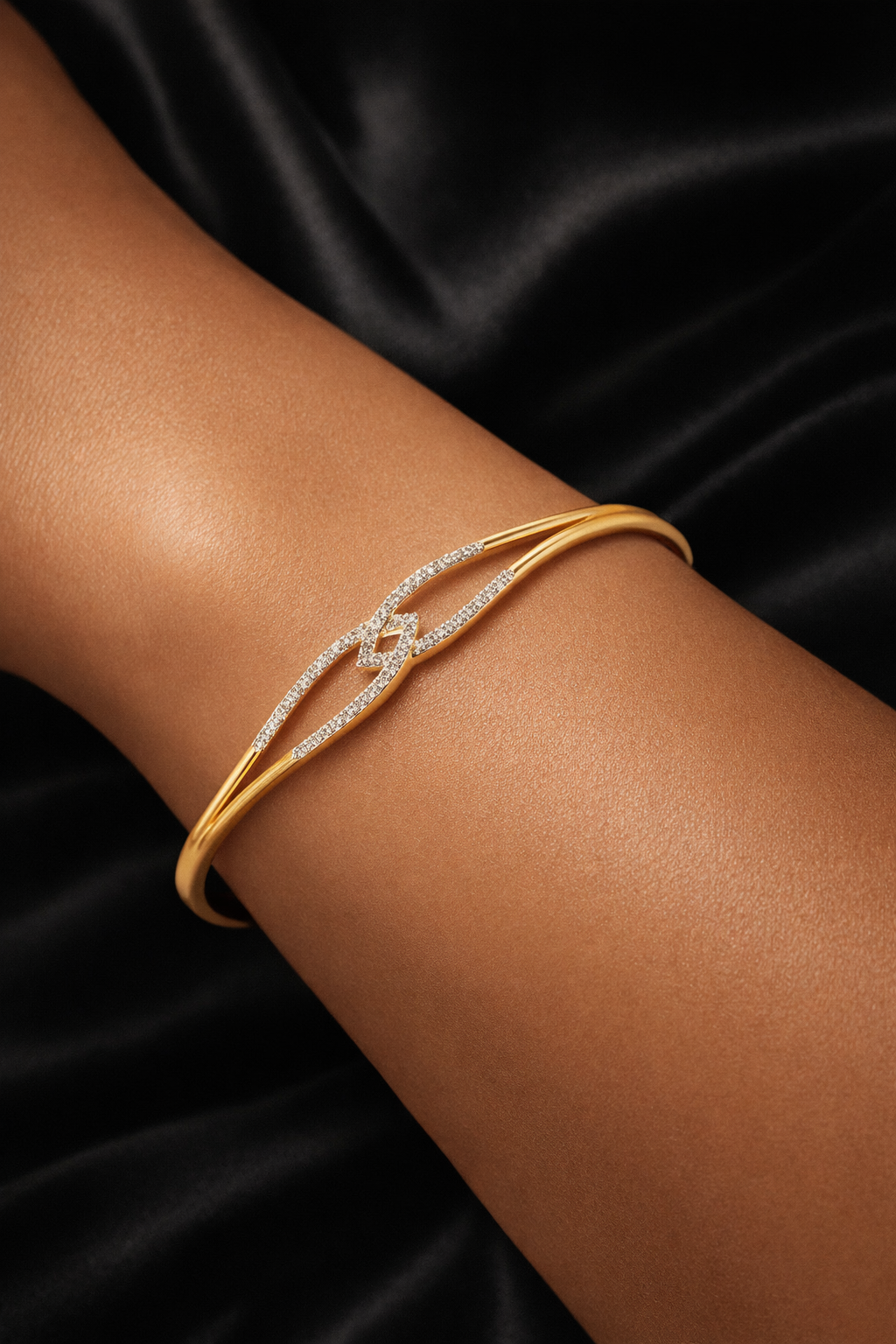 Pure Silver Blossom Bracelet