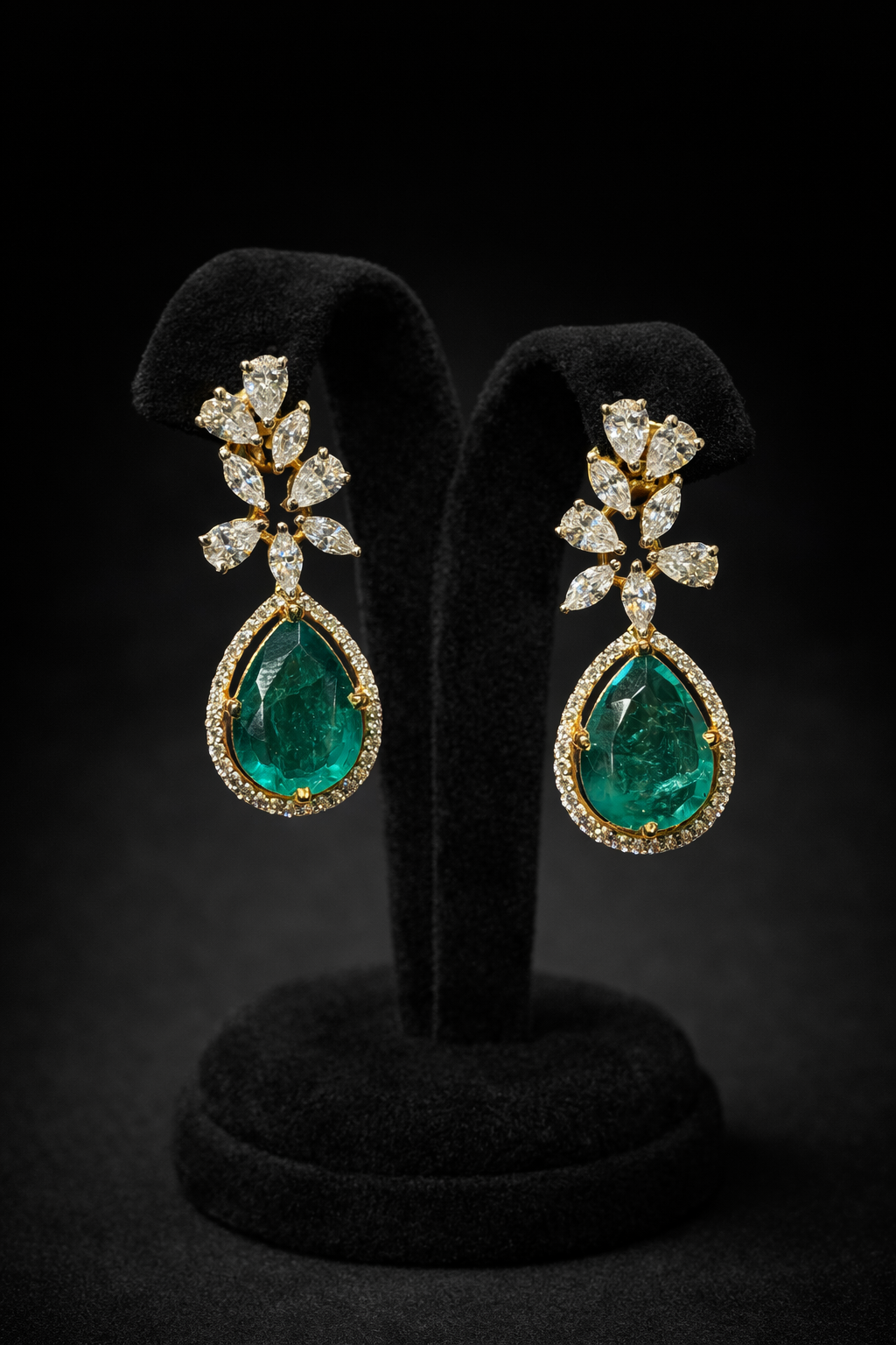 Pure Silver Enchanted Emerald Drops