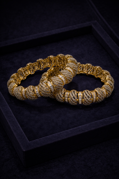 Golden Noori Bangles