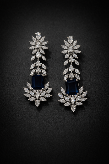 Midnight Marquise Earrings