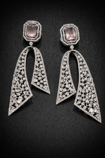 Blush Cascade Earrings