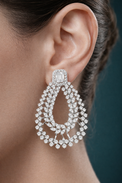 Pure Silver Chandbalis